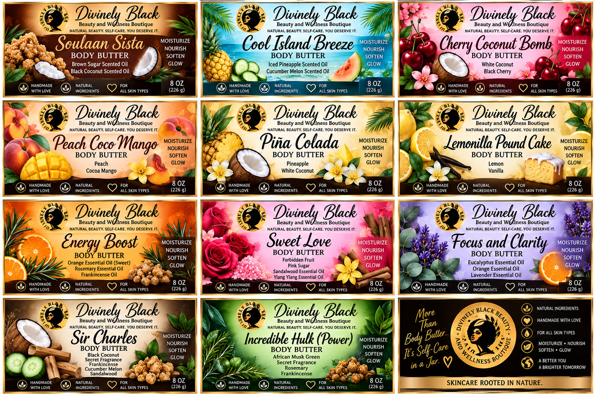 Whipped Body Butter – 8 oz | Choose Your Scent