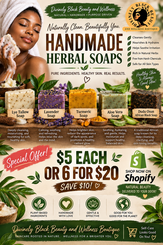 Handmade Herbal Soaps & Dudu Osun African Black Soap